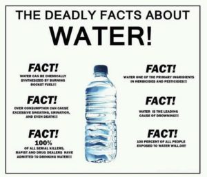 deadly facts about water